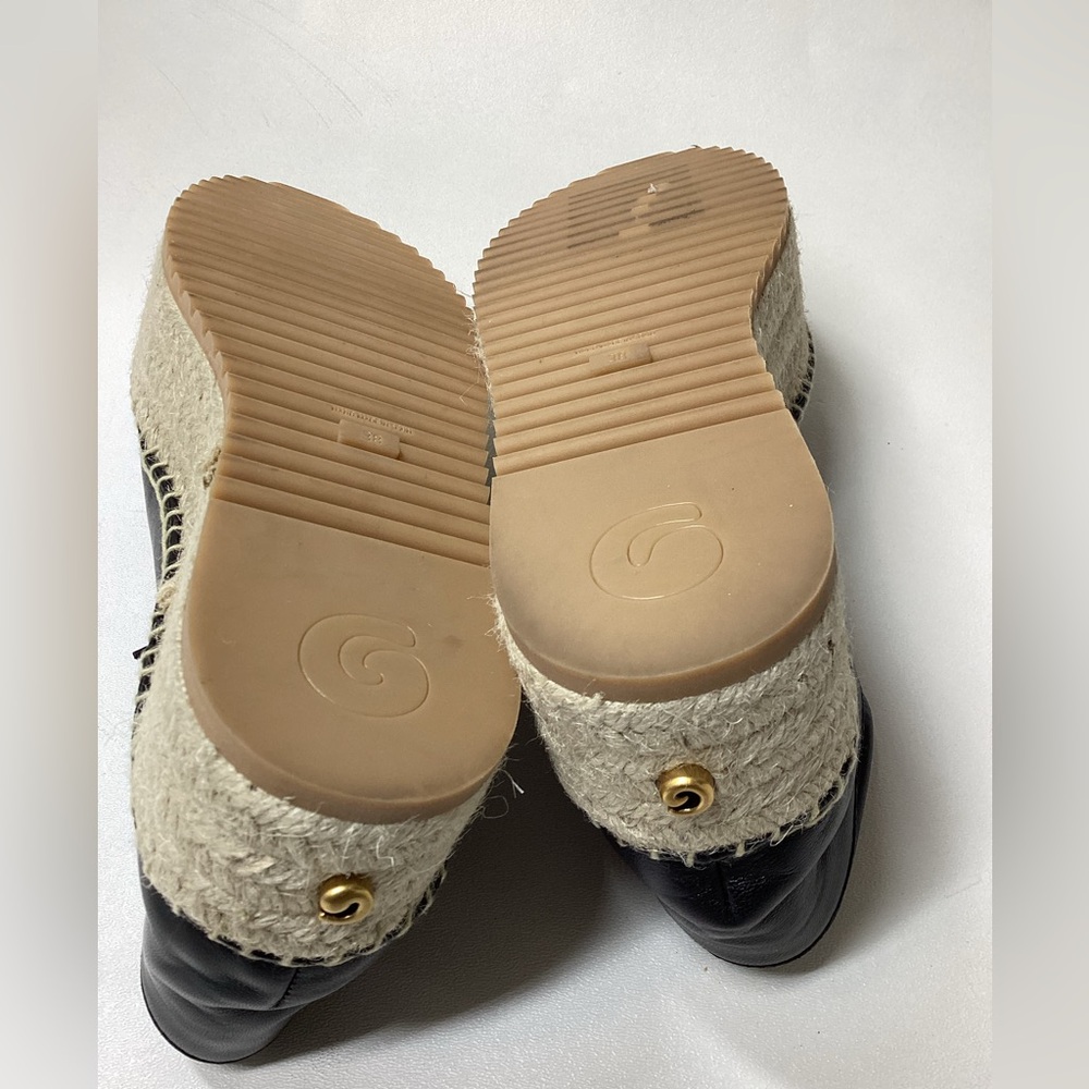 Cult Gaia Bernice Black Espadrille Platform Shoes Size EU 38‎ - Picture 15 of 16